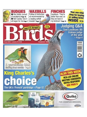 Cage & Aviary Birds – 01.28.2026