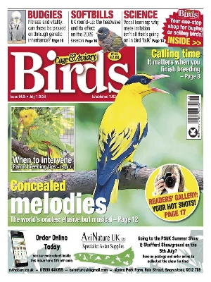 Cage & Aviary Birds – 07.1.2026