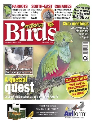 Cage & Aviary Birds – 07.22.2026