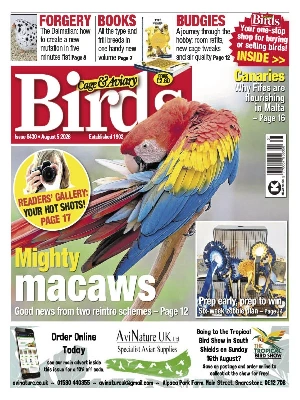 Cage & Aviary Birds – 08.5.2026